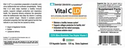 Label for Vital C LD