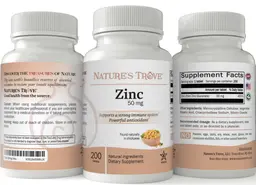 Label for Zinc 50 mg