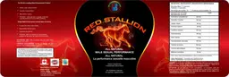 Label for Red Stallion