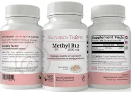 Label for Methyl B12 1000 mcg Cherry Flavor