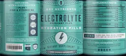 Label for Electrolyte Recovery Plus