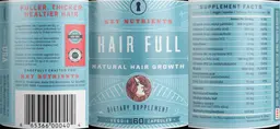 Label for Hair Full