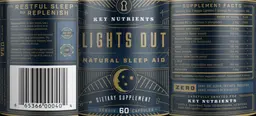Label for Lights Out