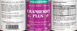 Label for Cranberry Plus