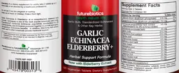 Label for Garlic Echinacea Elderberry+