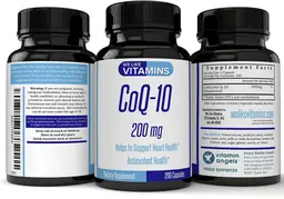 Label for CoQ-10 200 mg