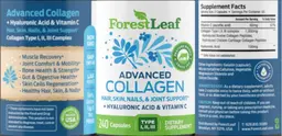 Label for Advanced Collagen