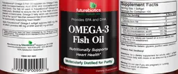 Label for Omega-3 Fish Oil