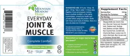 Label for Everyday Joint & Muscle
