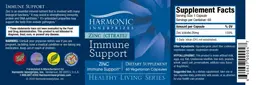 Label for Zinc (Citrate) Immune Support