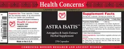 Label for Astra Isatis
