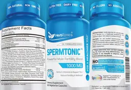 Label for SpermTonic 1000 mg