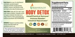 Label for Body Detox