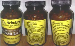 Label for Intestinal Formula #1