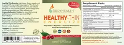 Label for Healthy-Thin Energize