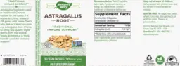 Label for Astragalus Root 1,410 mg