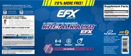 Label for Kre-Alkalyn EFX