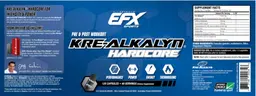 Label for Kre-Alkalyn Hardcore