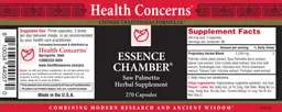 Label for Essence Chamber