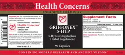 Label for Griffonex 5-HTP