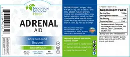 Label for Adrenal Aid