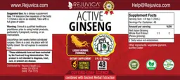Label for Active Ginseng