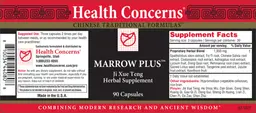 Label for Marrow Plus