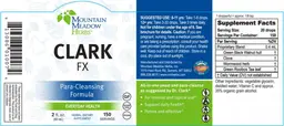 Label for Clark FX