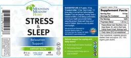 Label for Stress & Sleep