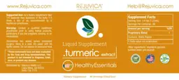 Label for Turmeric Extract