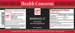 Label for Resinall E
