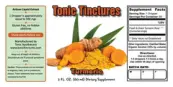 Label for Turmeric