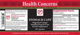 Label for Stomach Caps
