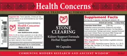 Label for Stone Clearing