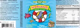 Label for Sea Buddies Immune Defense