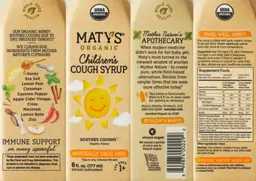 Organic Children's Cough Syrup