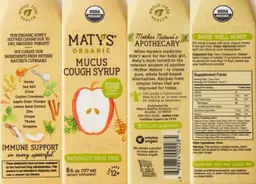 Organic Mucus Cough Syrup