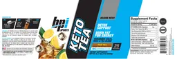 Label for Keto Tea Iced Tea