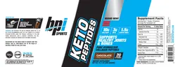 Label for Keto Peptides Chocolate
