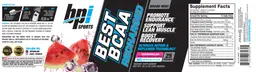 Label for Best BCAA Recharged Watermelon