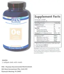 Label for Oe Omega Essentials