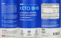 Label for Keto BHB