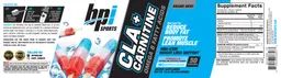 Label for CLA + Carnitine Freezicle