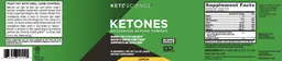 Label for Ketones Lemon
