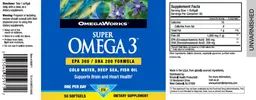 Label for Super Omega 3