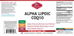 Label for Alpha Lipoic CoQ10