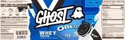 Label for Whey Protein Oreo