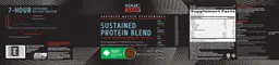 Label for Sustained Protein Blend Girl Scout Thin Mints