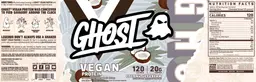 Label for Vegan Protein 20 g Coconut Ice Cream