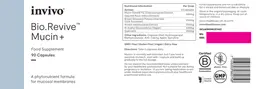 Label for Bio.Revive Mucin +
